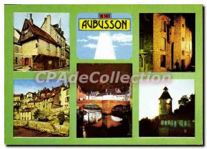 Postcard Modern Aubusson bridge Vallinet Clock