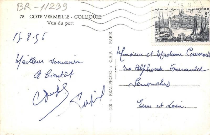 BR11239 Collioure port   france