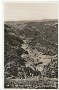 Germany Postcard - Blick ins Wiesenthal vom Feldberg im Hochschwarzwald  ZZ437