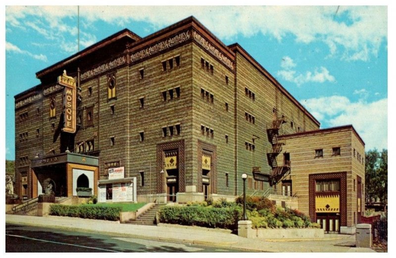 The Syria Mosque Pittsburgh Pennsylvania Postcard