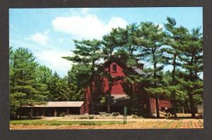 MA Audubon Society Drumlin Farm LINCOLN MASS Postcard