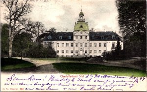 Denmark Charlottenlund Slot Vintage Postcard C021