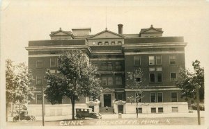 Rochester Minnesota C-1920s Automobiles Clinic Postcard 21-12918