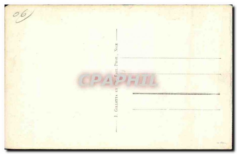 Old Postcard Beaulieu Corniche Road