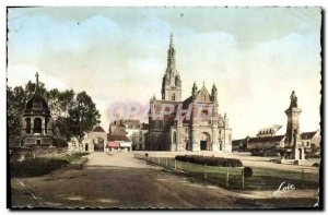 Modern Postcard Sainte Anne D & # 39Auray Basilica Mounment Fontaine