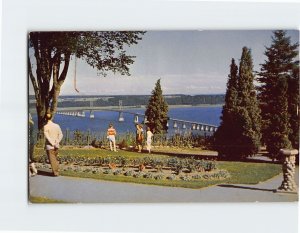Postcard Island Of Orleans Bridge Canada