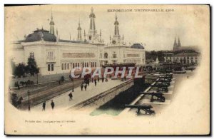 Old Postcard Paris Exposition Universelle 1900 Palace Various Industries