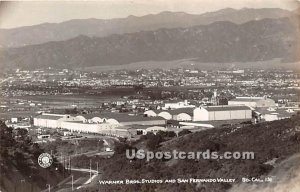 Warner Bros Studio, Real Photo - San Fernando Valley, California CA  