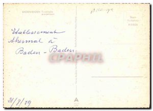 Modern Postcard Baden Baden Trinkhalle