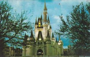 Florida Walt Disney World Cinderella Castle Fantasyland 1976