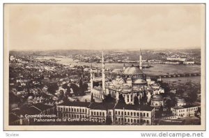 RP: Constantinople, Panorama , Turkey , 1910s
