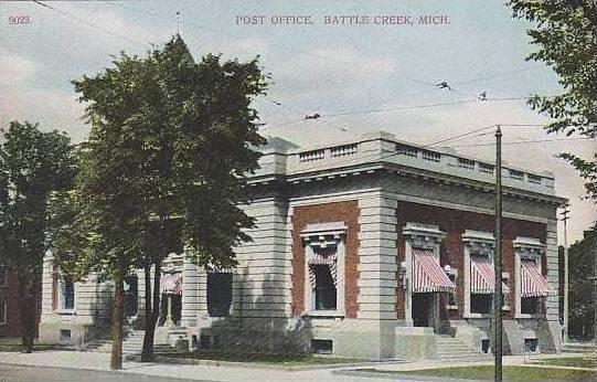 Michigan Battle Creek Post Office