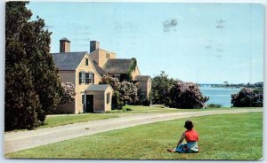 Postcard - Wentworth-Coolidge State Historic Site - Portsmouth, New Hampshire