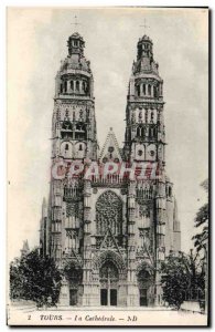 Old Postcard The Cathedral Tours