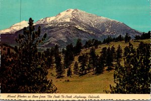 Colorado Rocky Mountains Mount Keeker Seen From The Peak-To-Peak Highway