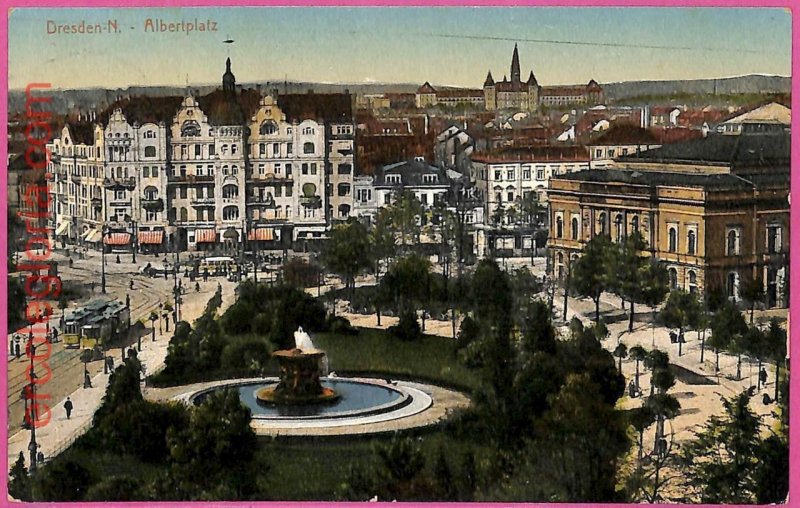 af8211 - Germany GERMANY - Postcards VINTAGE POSTCARD - DRESDEN - 1912-