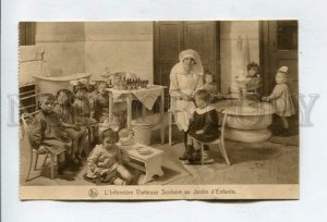 426549 BELGIUM Red Cross Association of Visiting Nurses children Vintage