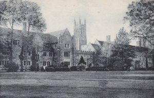 North Carolina Durham Duke University Chapel Spire Union & Dormitory Albertype