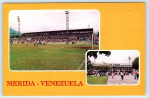 MERIDA, VENEZUELA ~ Soccer Stadium ESTADIO GUILLERMO SOTO  Fútbol 4x6 Postcard