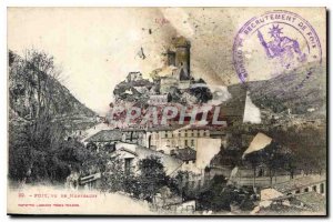 Postcard Old Foix Montgaury