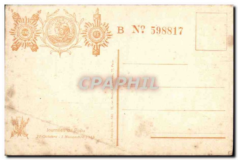 Old Postcard To Armies Of The Republic Army The Black Eagles