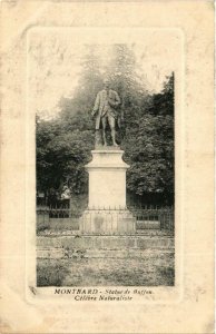 CPA MONTBARD Statue de Buffon. Celebre Naturaliste (611383)