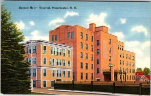 Postcard HOSPITAL SCENE Manchester New Hampshire NH AM2731
