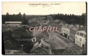 Old Postcard Etrepagny Vue Generale