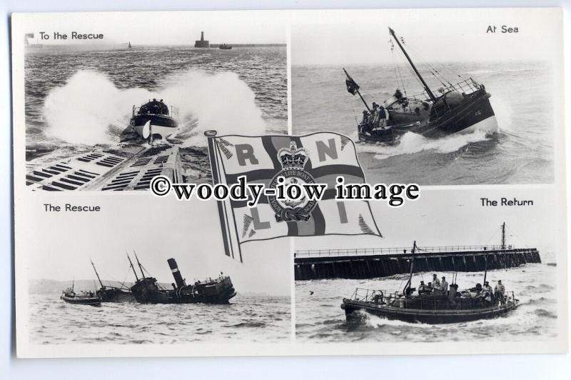 su2216 - Lifeboats of the RNLI - multiview postcard