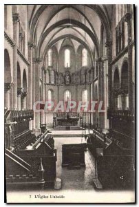 Old Postcard The Church Apse Abbey of Our Lady of Thymadeuc