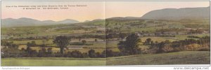 Vermont Old Bennington Walloomsac Valley From Terrace Restaurant Handcolored ...
