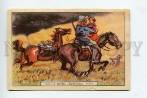 427783 Karl May Captain Cayman WILD WEST Advertising Coco Nuss margarine card