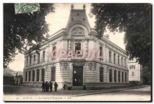 Old Postcard Laval the body of Savings