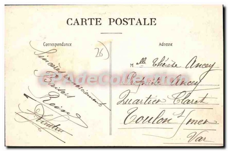 Postcard Ancient Romans Chateau De Triors