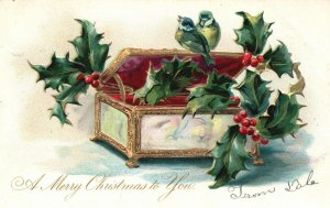 Vintage Postcard 1906 A Merry Christmas To You Greetings On Holiday Season