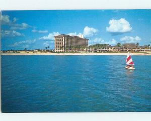 Damaged trimmed Pre-1980 MARCO BEACH HOTEL Marco Island - Near Naples FL G9675