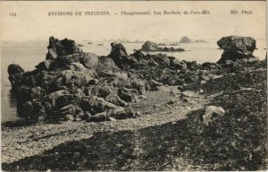 CPA PLOUGRESCANT Les Rochers de Pors-Hir (1165324)