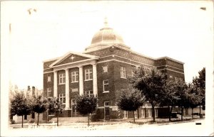 RPPC First M.E. Methodist Episcopal Church Colby KS c1935 Vintage Postcard V80