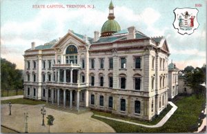 Postcard NJ Trenton - State Capitol