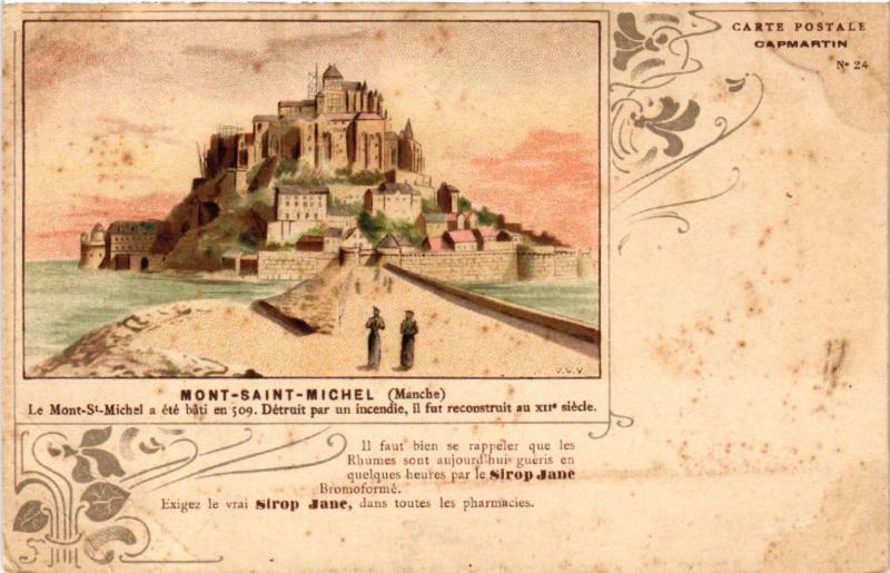 CPA Le Mont St-MICHEL - Vue - Litho (632746)