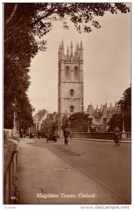 RP, Magdalen Tower, OXFORD, England, UK, 1920-1940s
