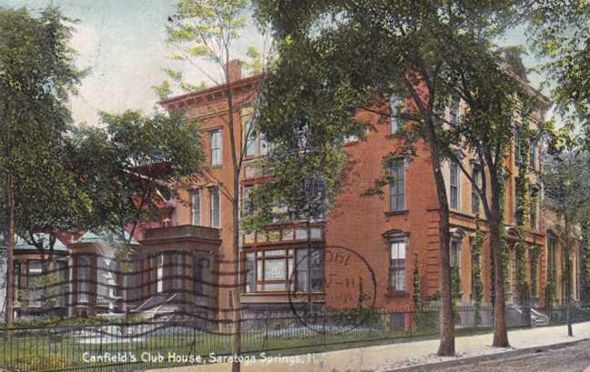 Canfield's Club House - Saratoga Springs NY, New York - pm 1909 - DB