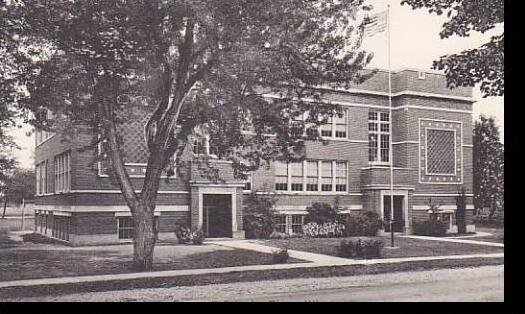 Wisconsin Ripon Roosevelt School Albertype