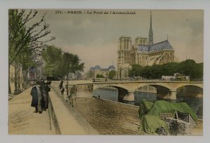 France - Paris. Archeveche Bridge