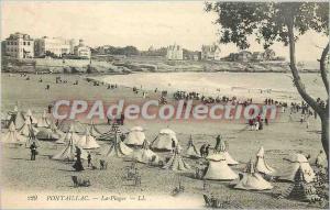 Old Postcard Pontaillac the PLage