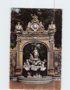 Postcard Place Stanislas La Fontaine d'Amphitrite Nancy France