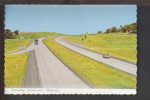 Traveling Minnesota's Highways Postcard BIN 