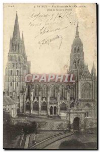 Bayeux Old Postcard View of & # 39ensemble the cathedral taken from & # 39anc...