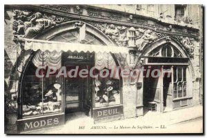 Old Postcard Amiens La Maison Du Sagittarius