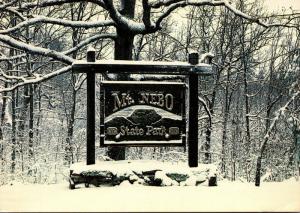 Arkansas Mount Nebo State Park Entrance